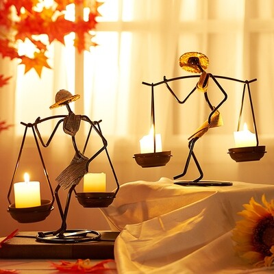 Abstract Candle Holder