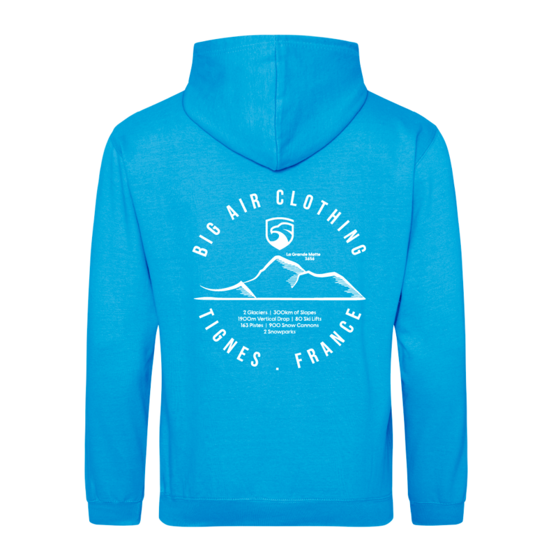Tignes Ski Resort Hoodie - Hawaiian