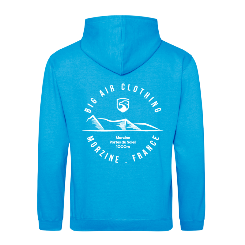 Morzine Ski Resort Hoodie - Hawaiian