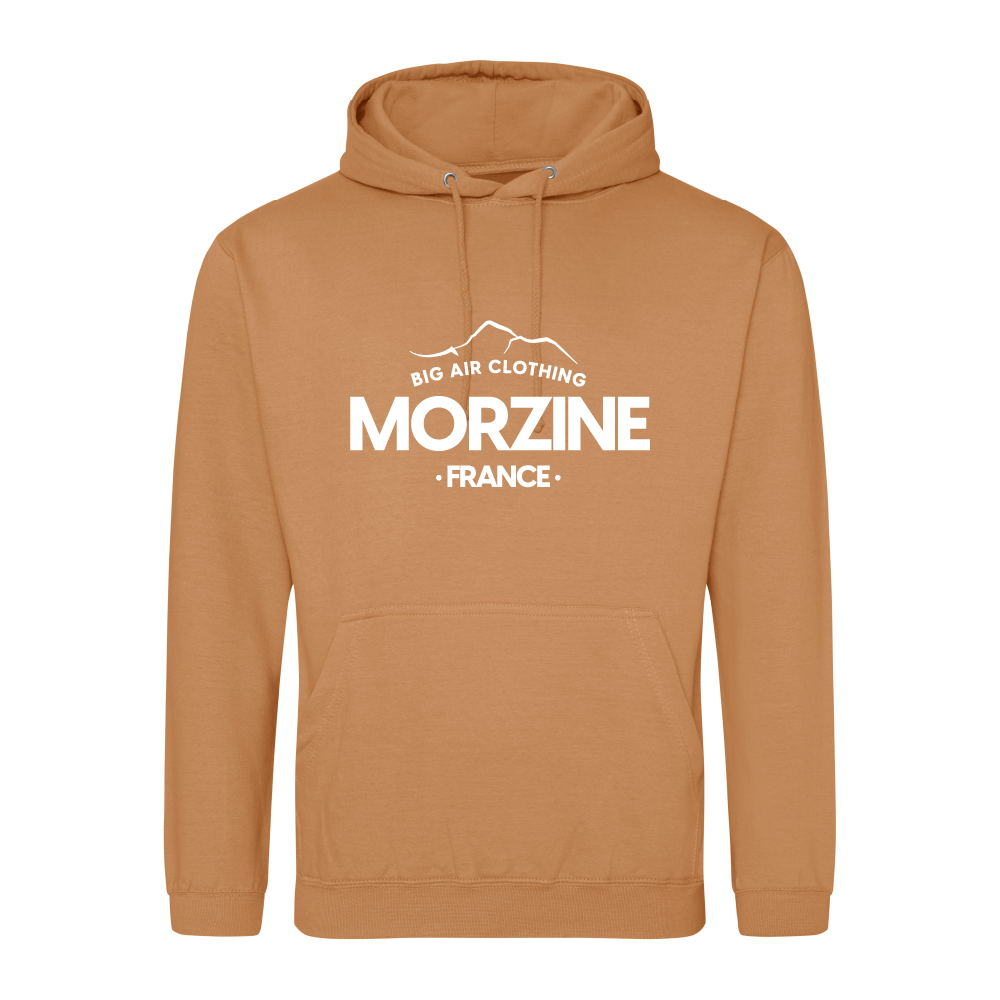 Morzine Ski Resort Hoodie - Caramel Latte Morzine Ski Resort Hoodie - Caramel Latte