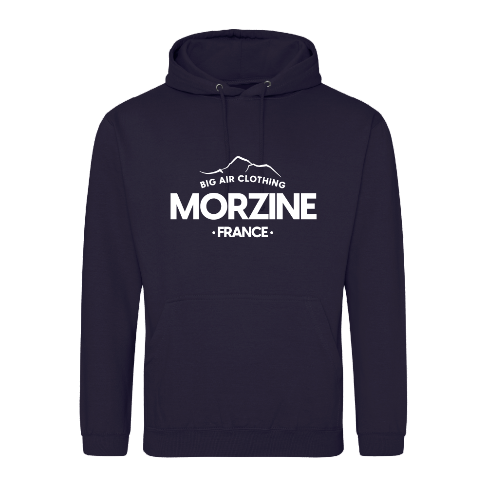 Morzine Ski Resort Hoodie - French Navy