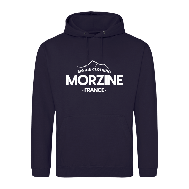Morzine Ski Resort Hoodie - French Navy