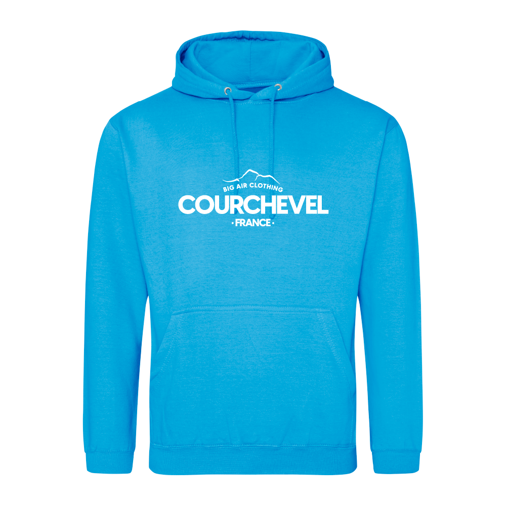 Courchevel Ski Resort Hoodie - Hawaiian