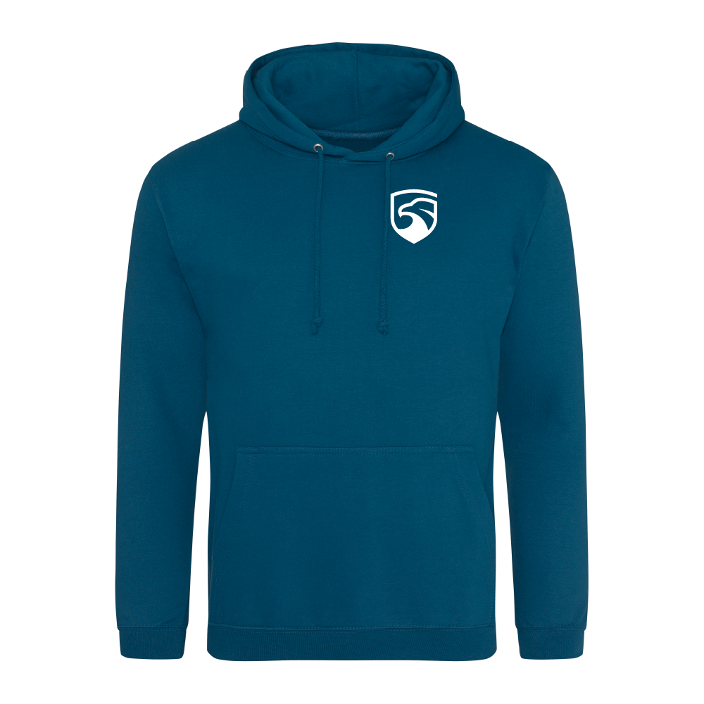 Spine Series Hoodie - Deep Sea Blue Spine Series Hoodie - Deep Sea Blue