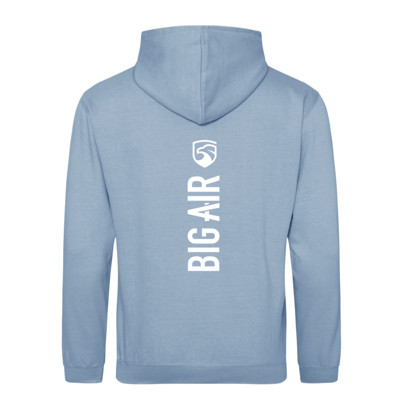 Spine Series Hoodie - Dusty Blue