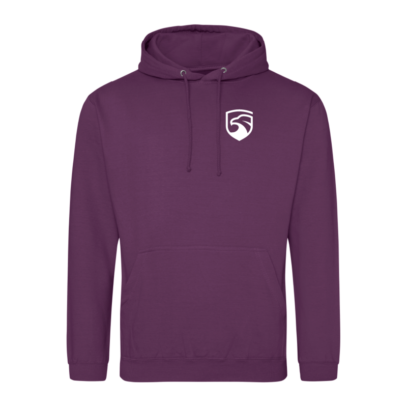 Spine Series Hoodie - Plum