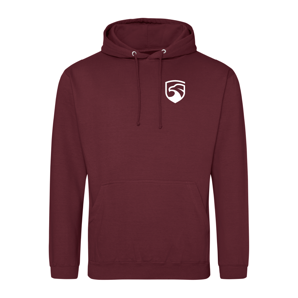 Spine Series Hoodie - Burgundy