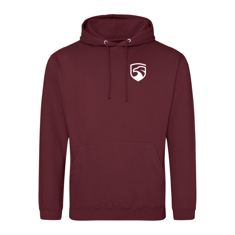 Spine Series Hoodie - Burgundy
