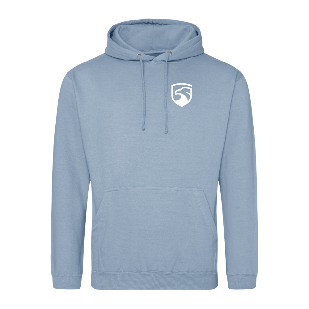Spine Series Hoodie - Dusty Blue