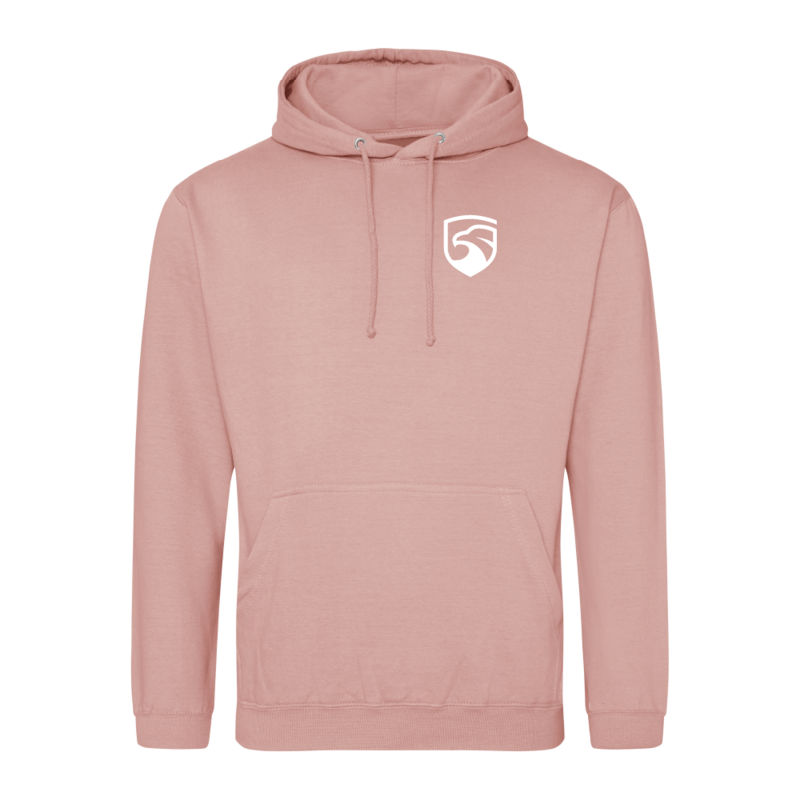 Spine Series Hoodie - Dusty Pink
