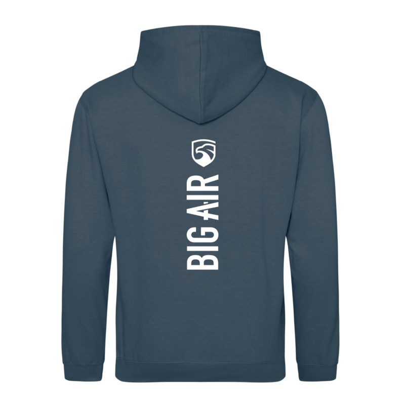 Spine Series Hoodie - Airforce Blue