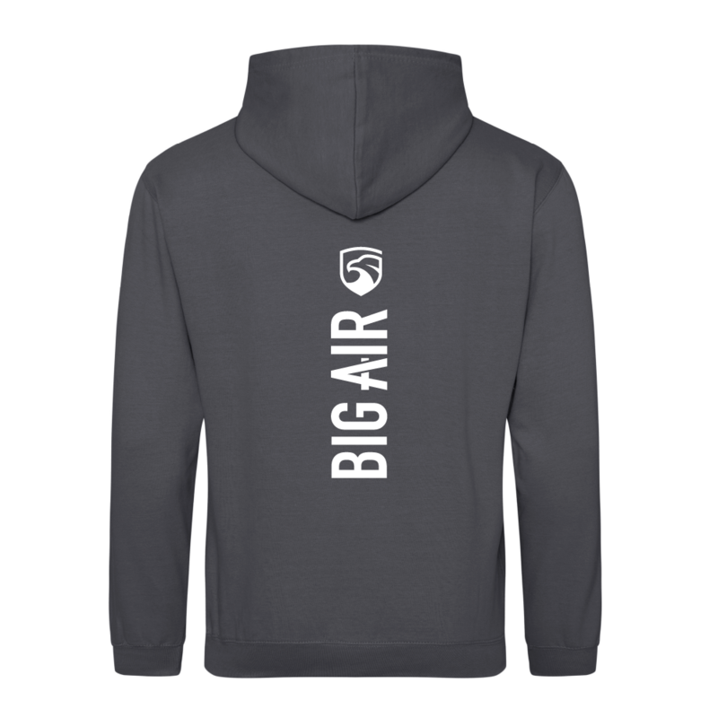 Spine Series Hoodie - Shark Grey
