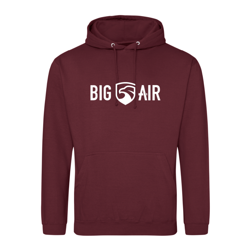 Rounded Series Hoodie - Burgundy