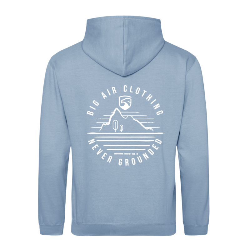 Rounded Series Hoodie - Dusty Blue
