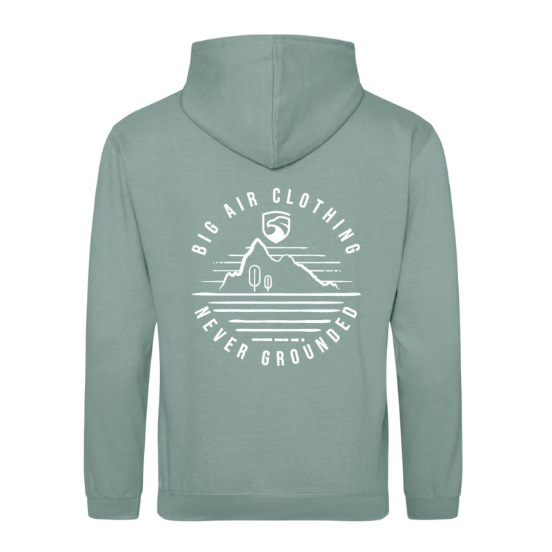 Rounded Series Hoodie - Dusty Green