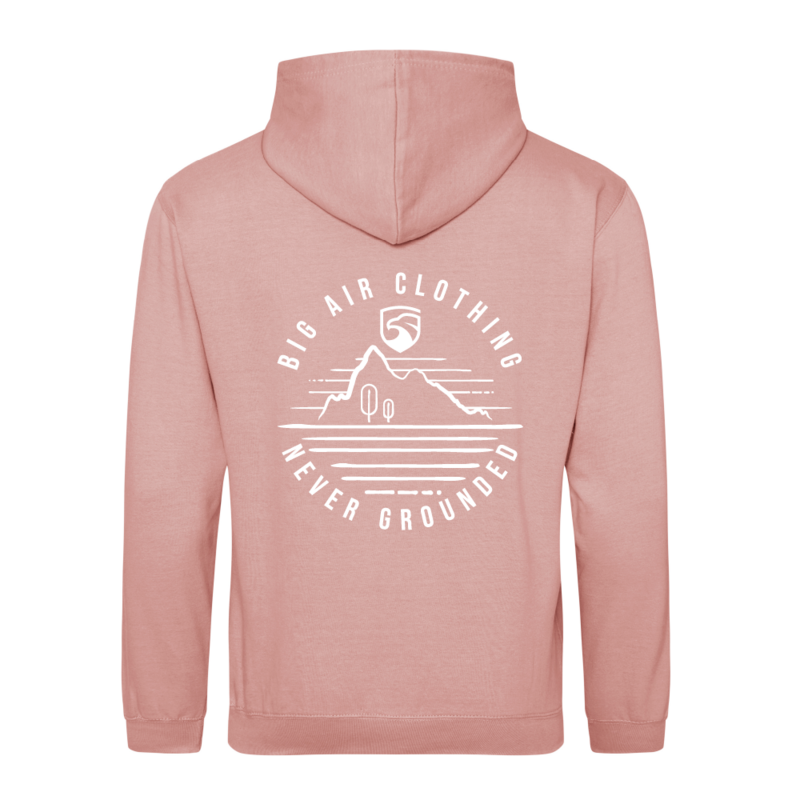 Rounded Series Hoodie - Dusty Pink