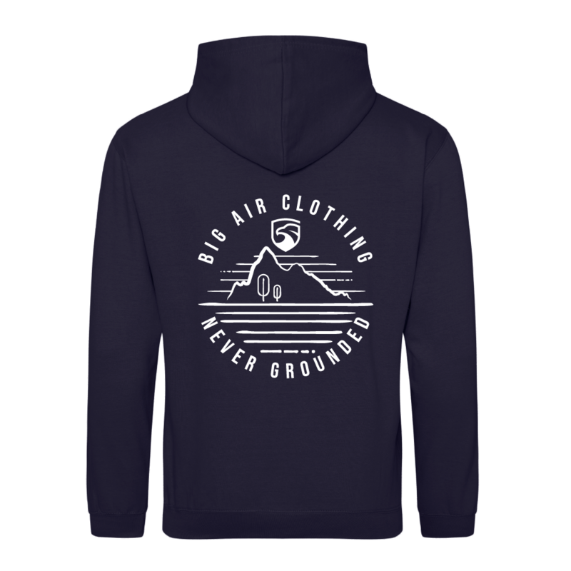 Rounded Series Hoodie - French Navy