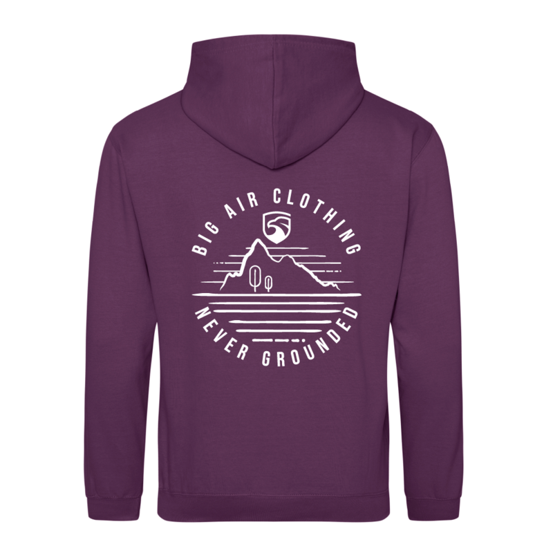 Rounded Series Hoodie - Plum