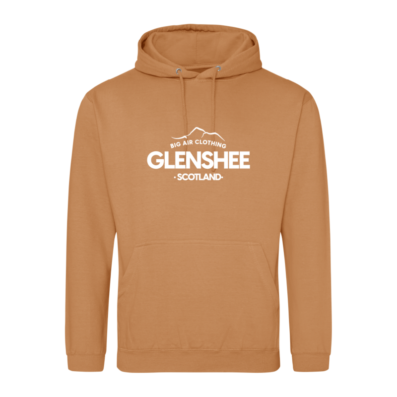 Glenshee Ski Resort Hoodie - Caramel Latte