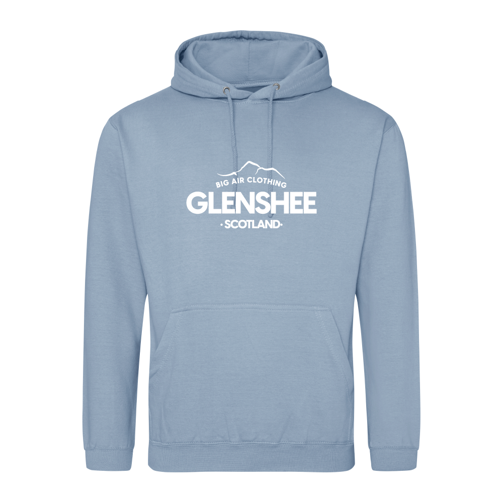 Glenshee Ski Resort Hoodie - Dusty Blue