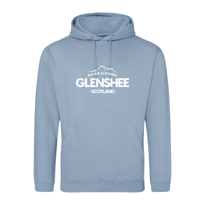 Glenshee Ski Resort Hoodie - Dusty Blue