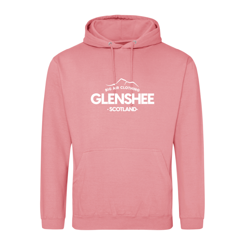 Glenshee Ski Resort Hoodie - Dusty Rose
