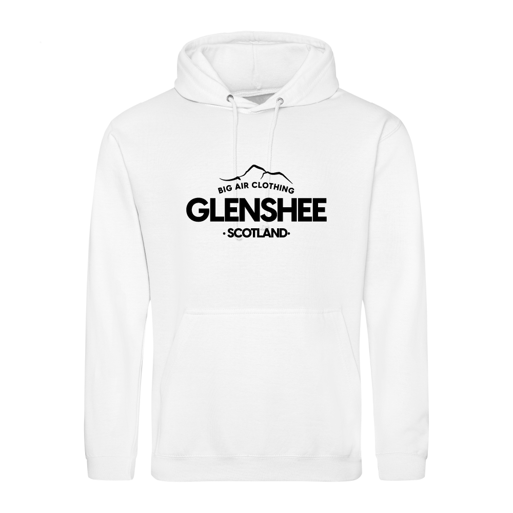 Glenshee Ski Resort Hoodie - White