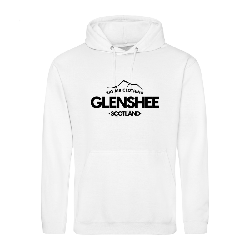 Glenshee Ski Resort Hoodie - White