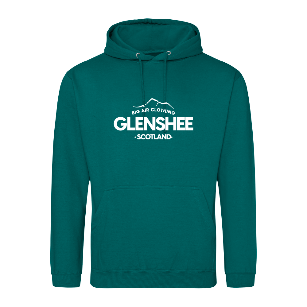 Glenshee Ski Resort Hoodie - Jade