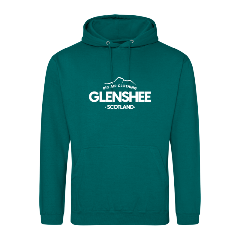 Glenshee Ski Resort Hoodie - Jade