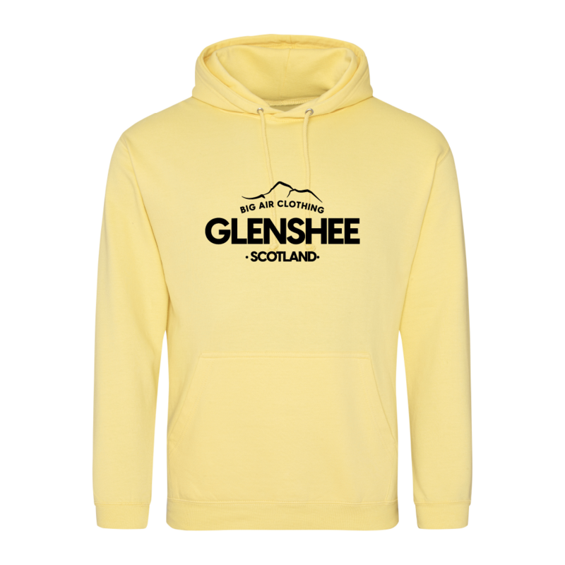 Glenshee Ski Resort Hoodie - Lemon
