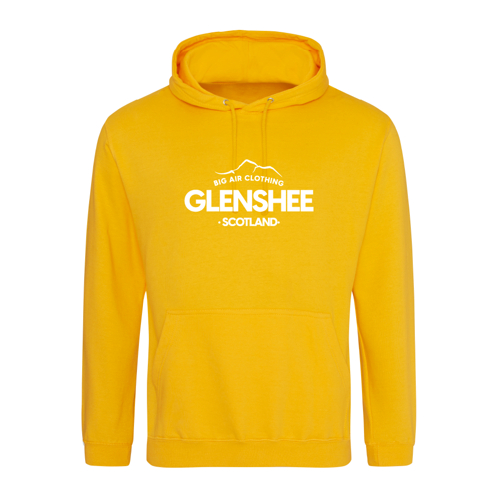 Glenshee Ski Resort Hoodie - Gold