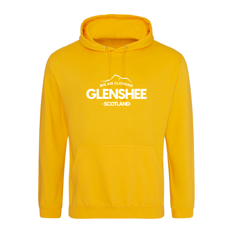 Glenshee Ski Resort Hoodie - Gold