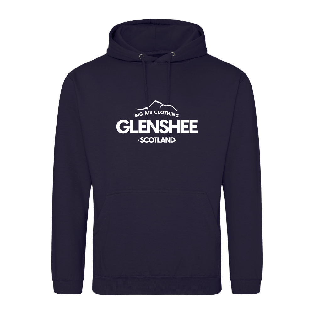 Glenshee Ski Resort Hoodie - French Navy