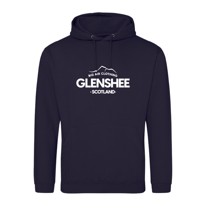 Glenshee Ski Resort Hoodie - French Navy