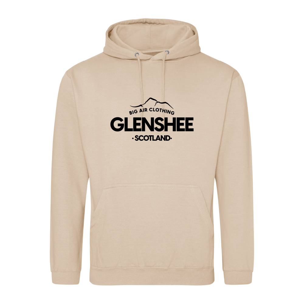 Glenshee Ski Resort Hoodie - Nude