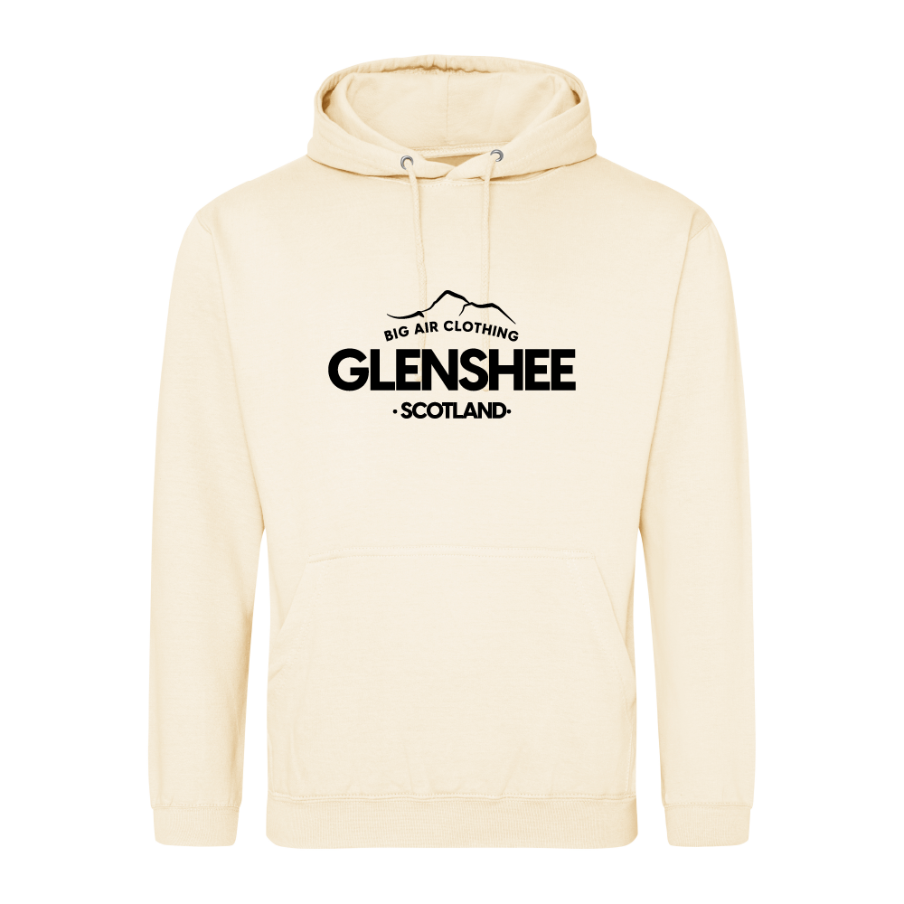 Glenshee Ski Resort Hoodie - Milkshake