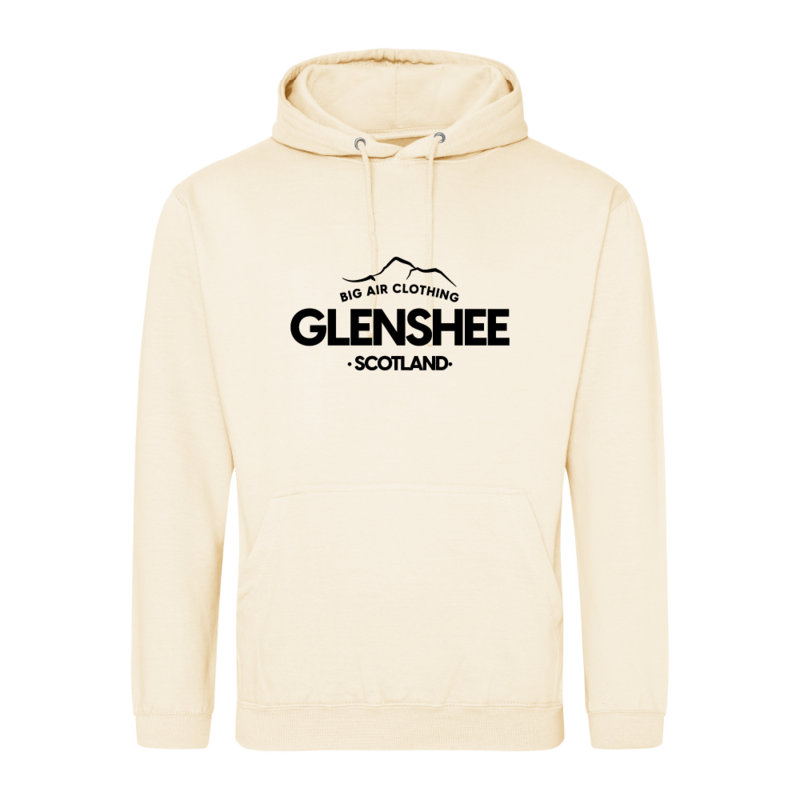 Glenshee Ski Resort Hoodie - Milkshake