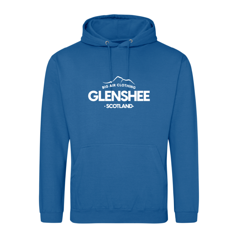 Glenshee Ski Resort Hoodie - Tropical Blue
