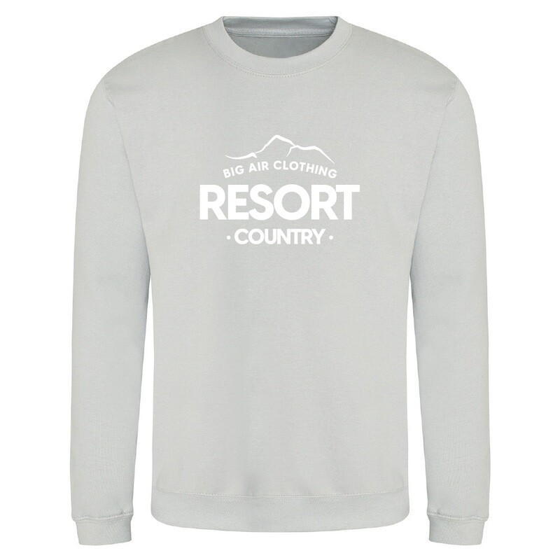 The Ski Resort Sweatshirt - Moondust Grey