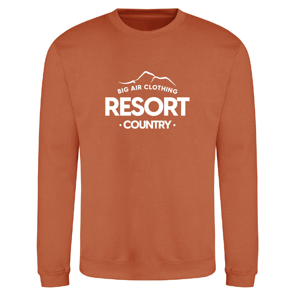 The Ski Resort Sweatshirt - Ginger Biscuit