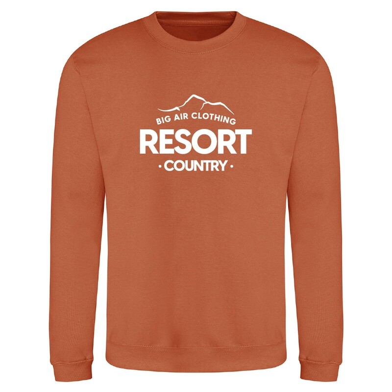 The Ski Resort Sweatshirt - Ginger Biscuit