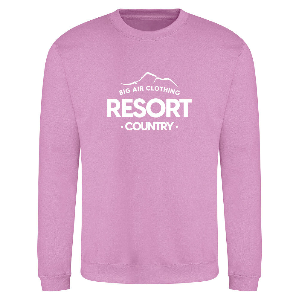 The Ski Resort Sweatshirt - Lavander