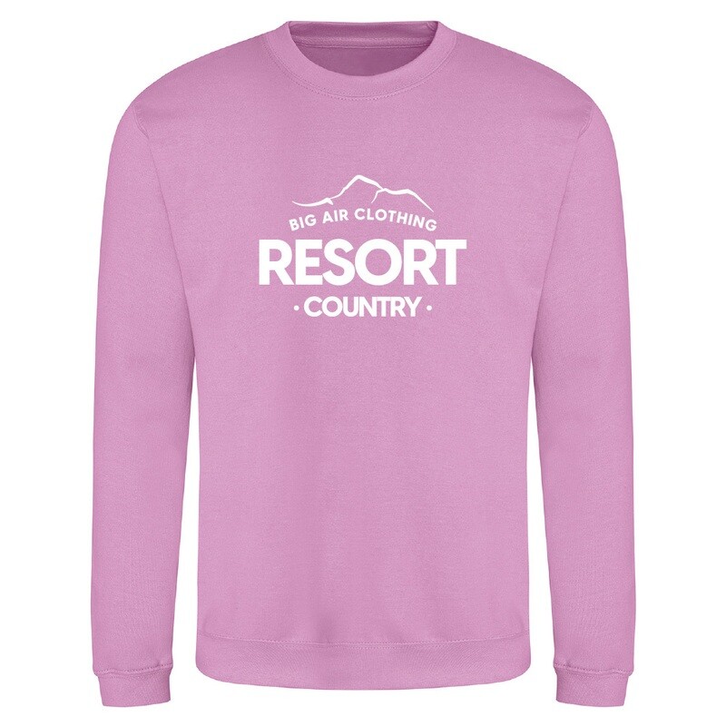 The Ski Resort Sweatshirt - Lavander