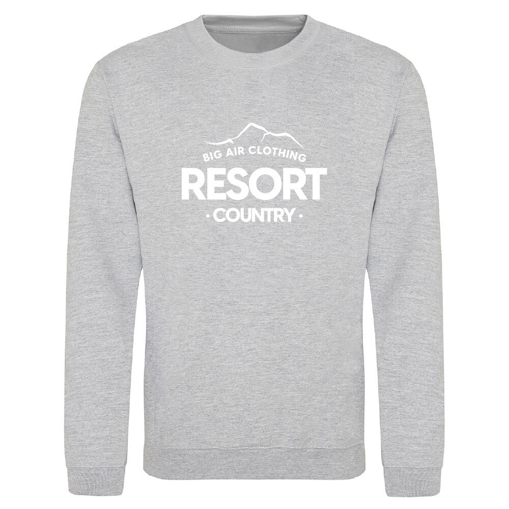 The Ski Resort Sweatshirt - Heather Grey