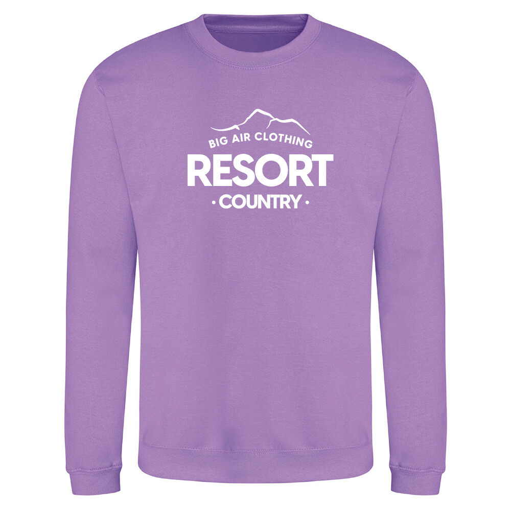 The Ski Resort Sweatshirt - Digital Lavender The Ski Resort Sweatshirt - Digital Lavender
