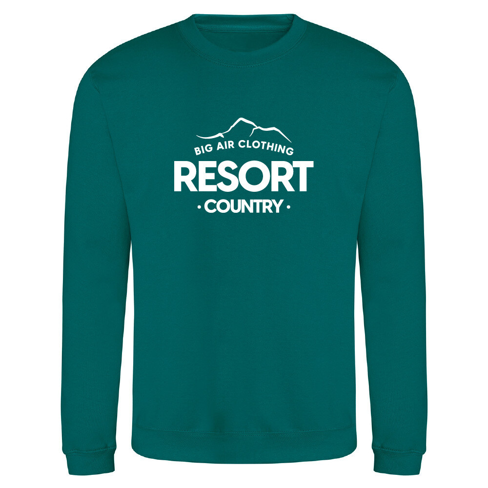 The Ski Resort Sweatshirt - Jade