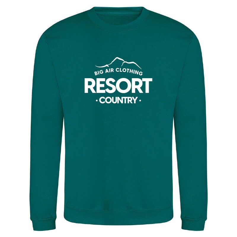 The Ski Resort Sweatshirt - Jade