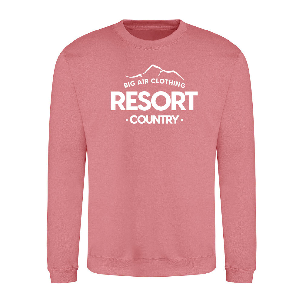 The Ski Resort Sweatshirt - Dusty Rose The Ski Resort Sweatshirt - Dusty Rose