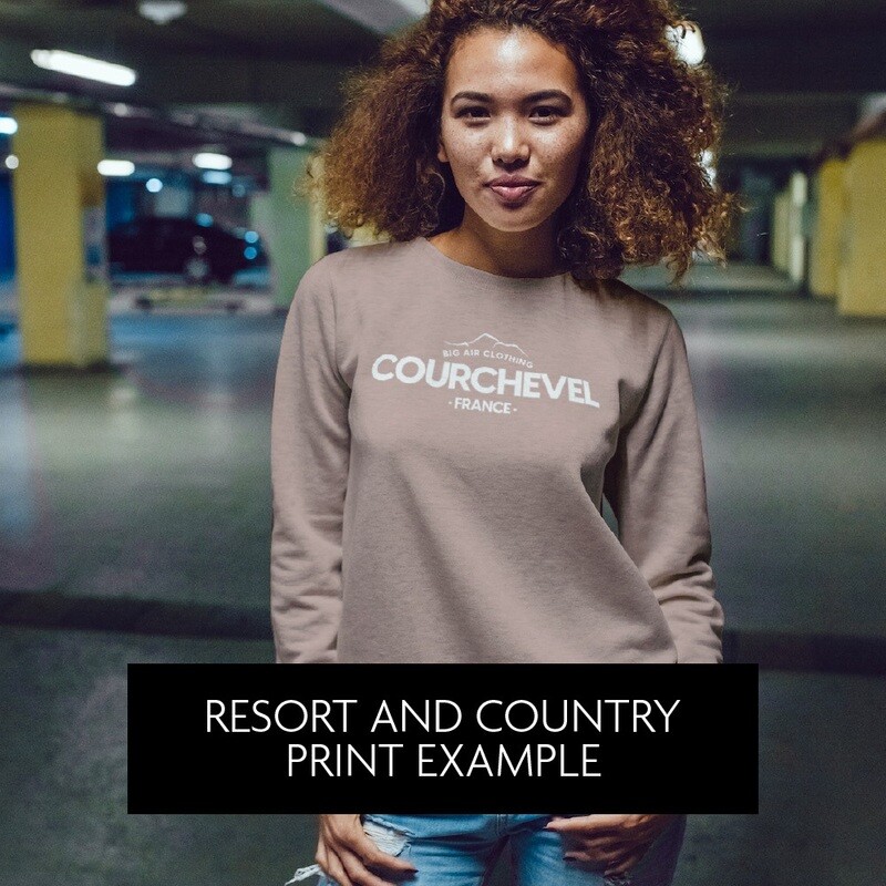 The Ski Resort Sweatshirt - Hot Chocolate